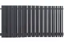 ALUMINIUM PRIVACY BLADE PANELS 1500